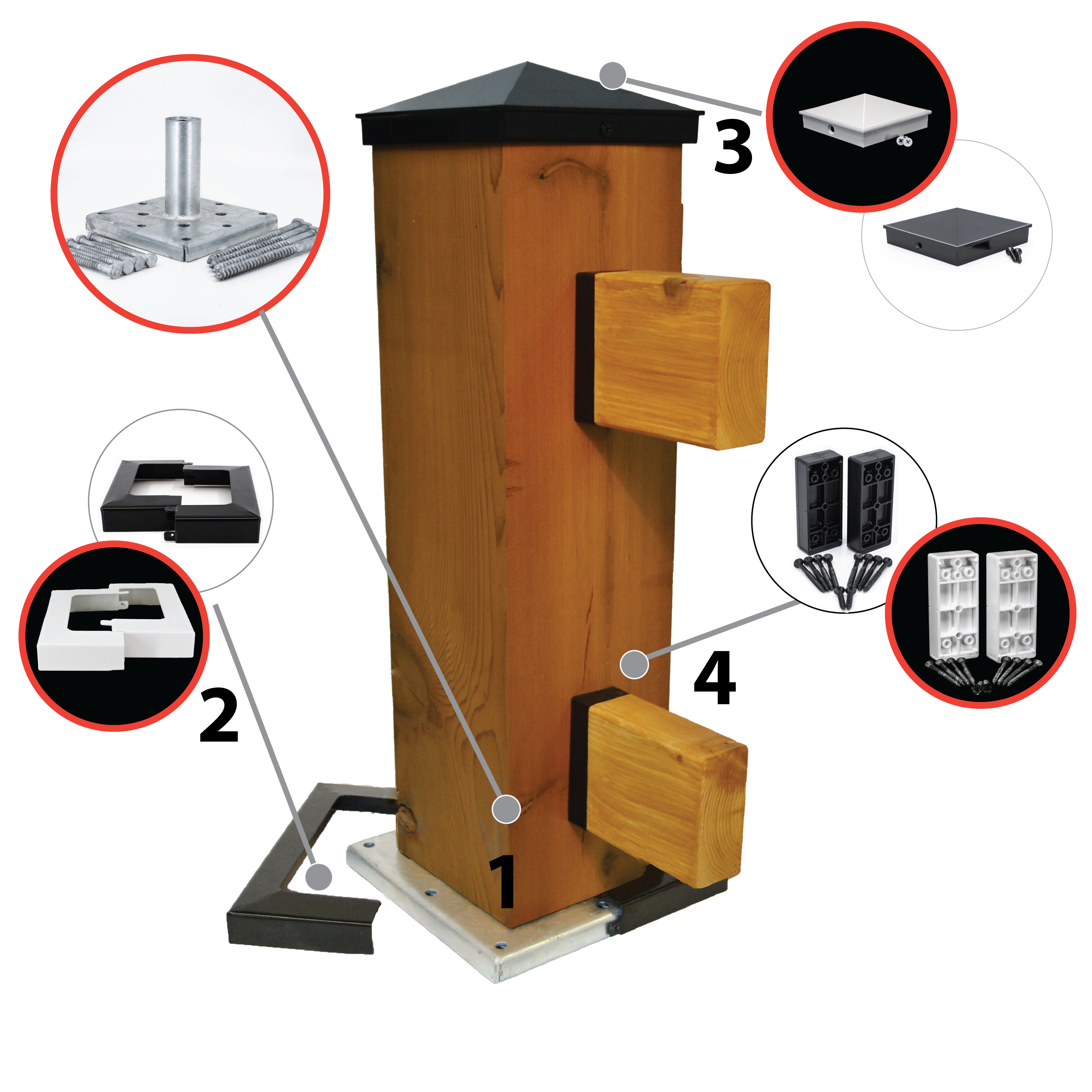 Grand slam bundle with white hardware