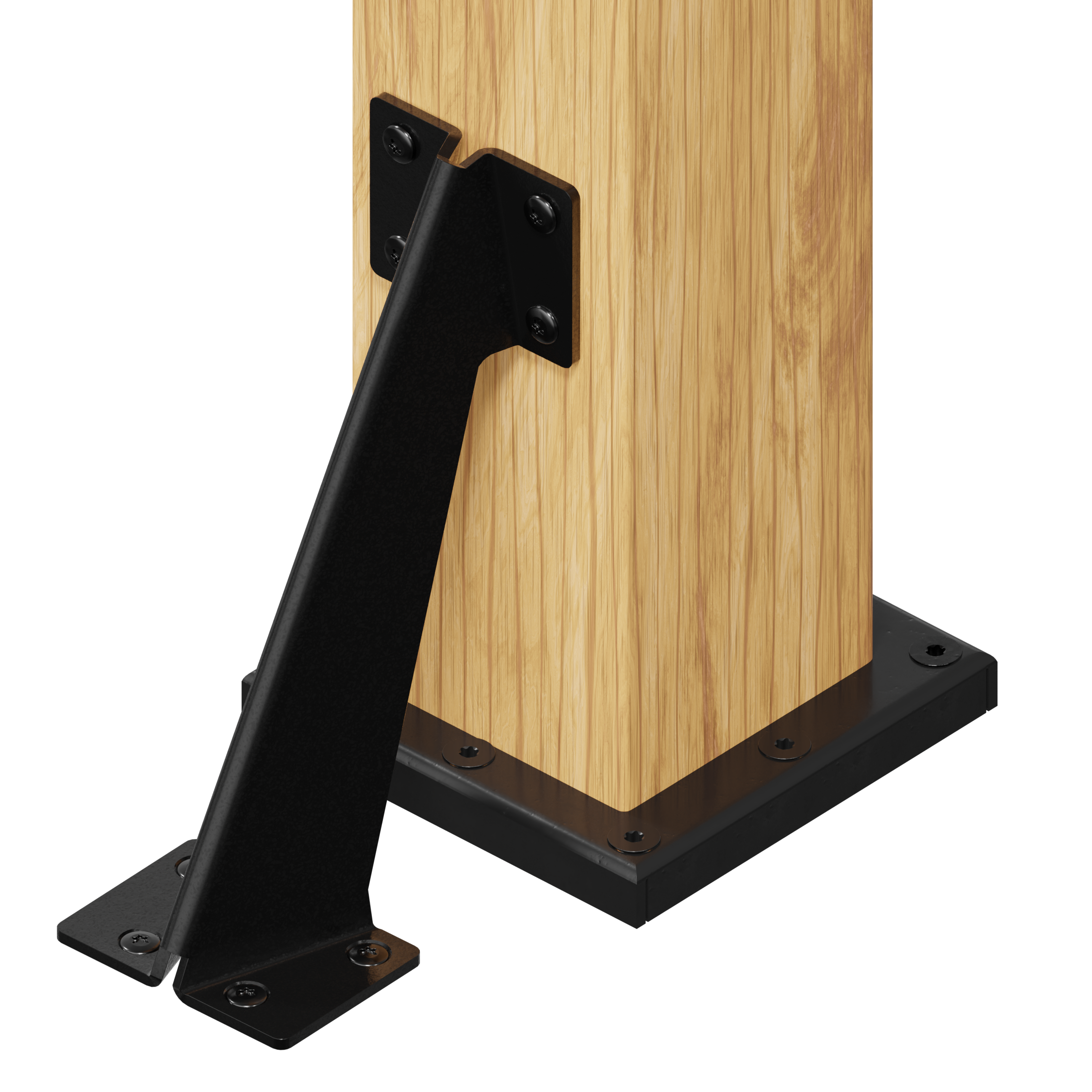 Post Brace for Wood Railings