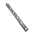 The galvanized steel angle bracket, designed for seamless Snapn Go Baluster Guide alignment, features round and square holes and a silver metallic finish that highlights precision cuts, making it ideal for structural support and baluster installation.
