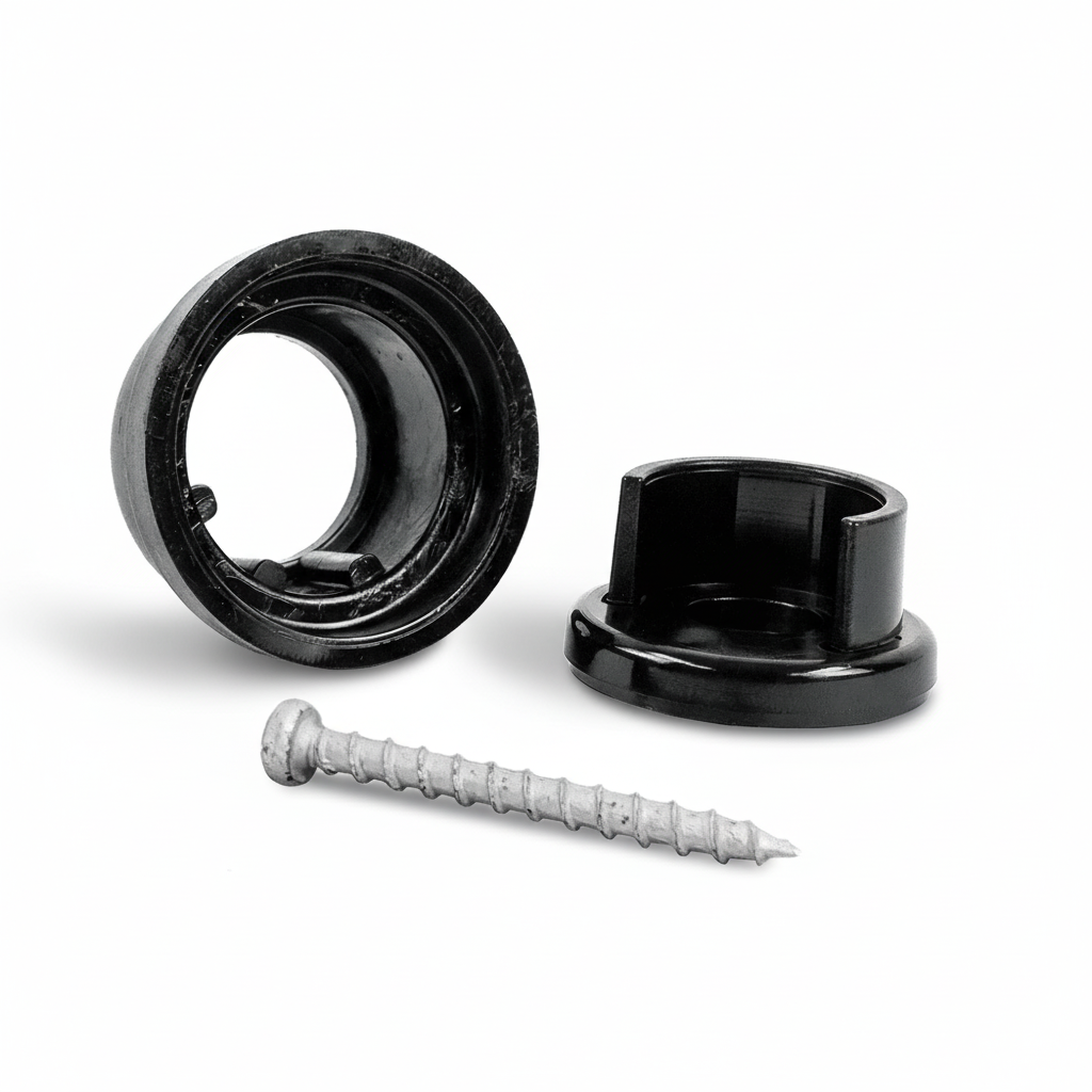 single snap'n lock baluster connector with screw