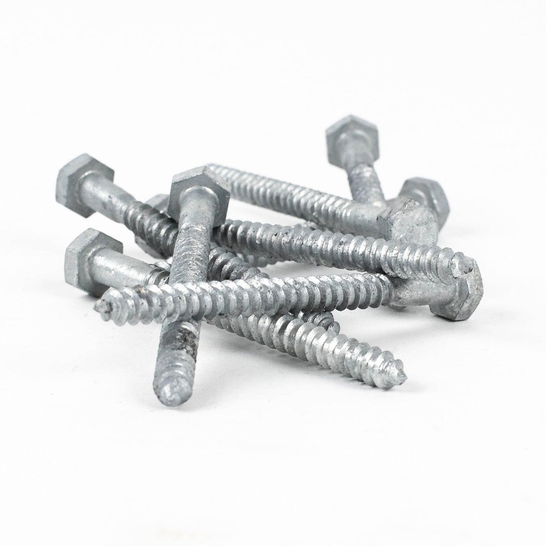 ¼" x 3" Galv. Hex Head Lag Screws (4 pcs)