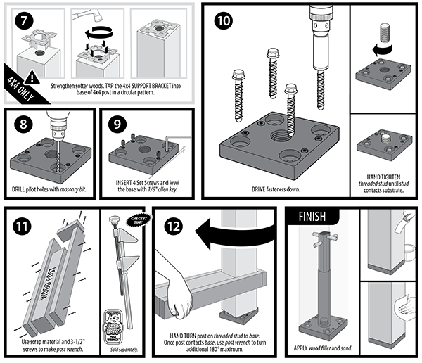Structural Wood Post Anchor