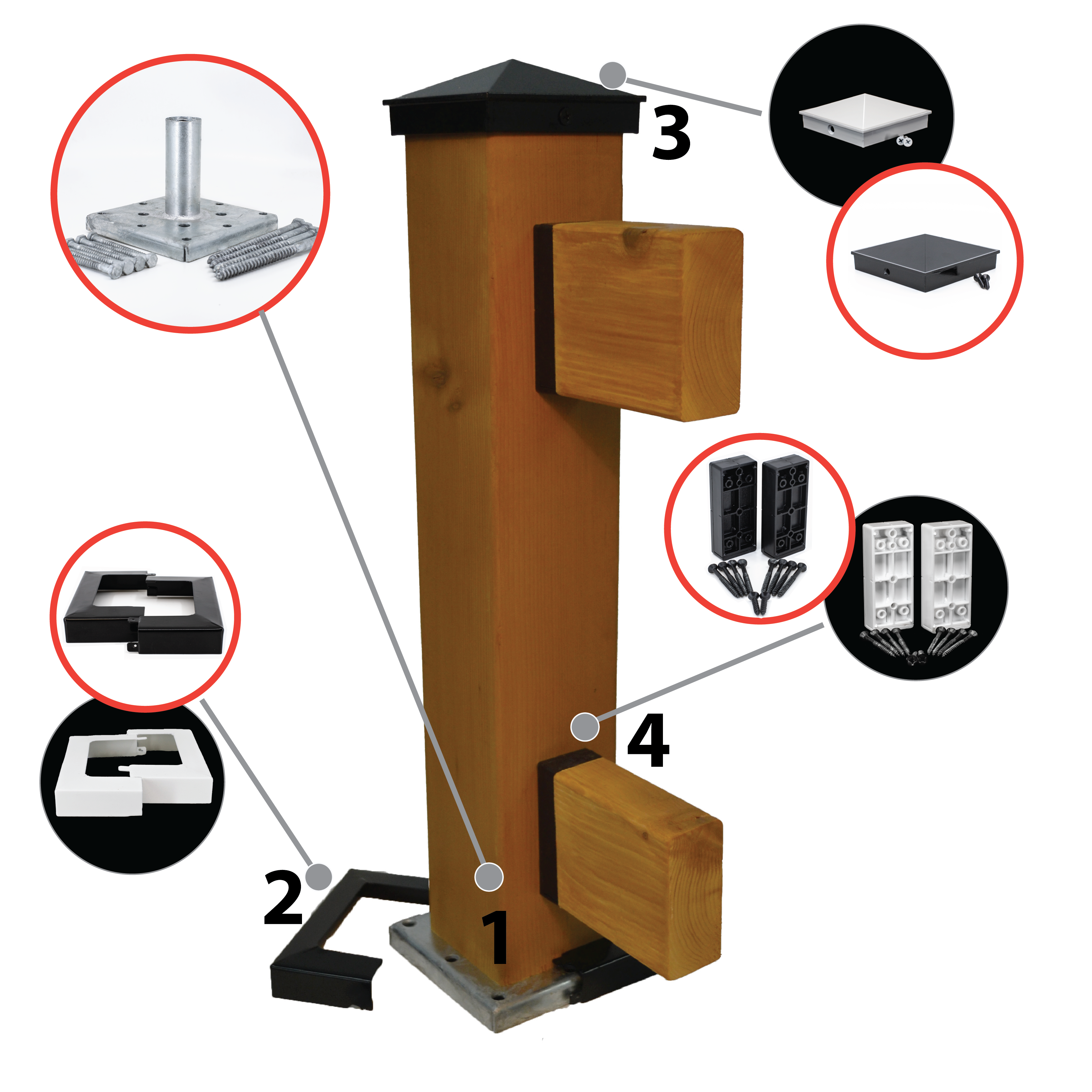 4x4 Grand Slam - White/Black
