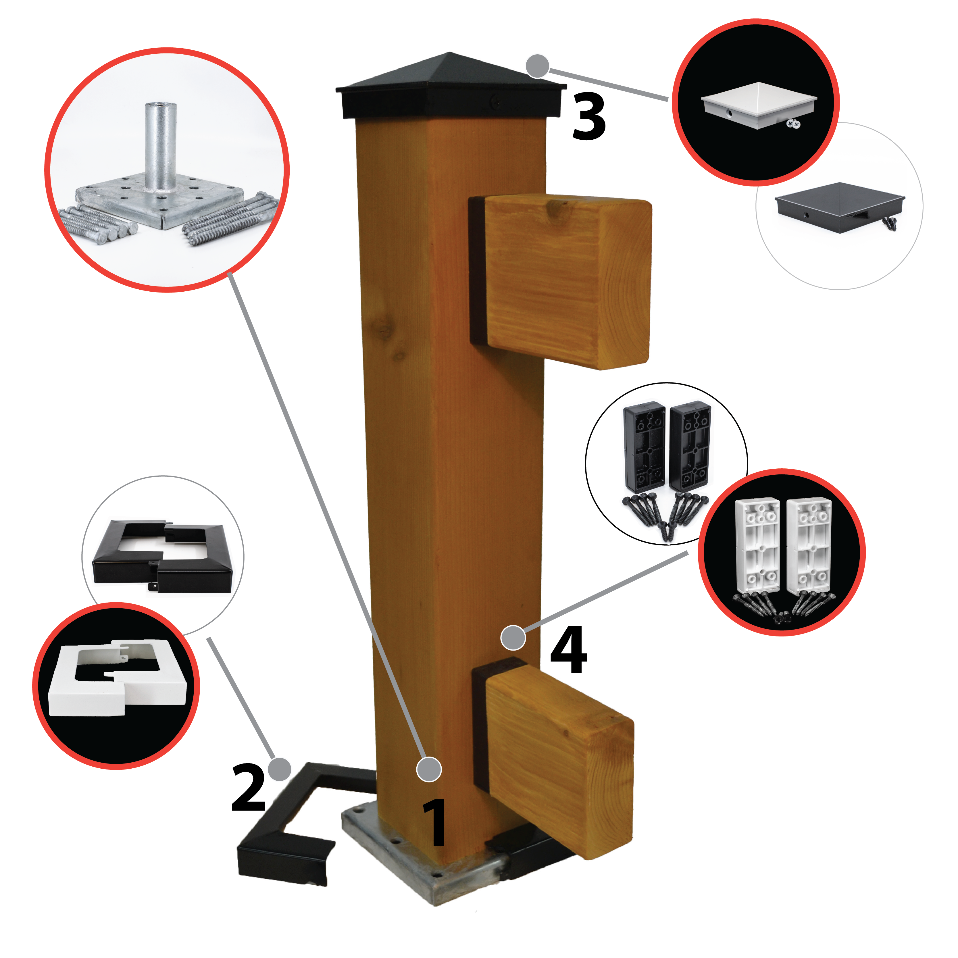 4x4 Grand Slam - White/Black