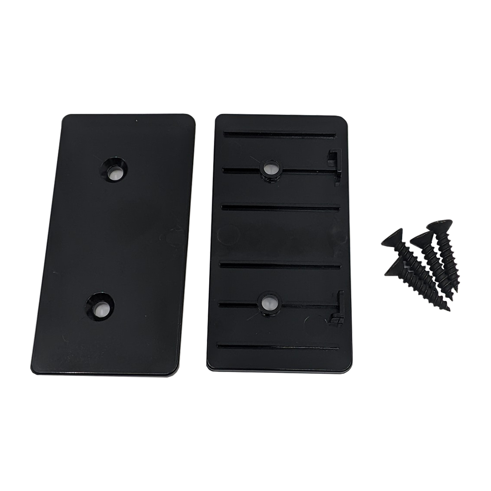 Rail Shield End Cap - Black hero shot