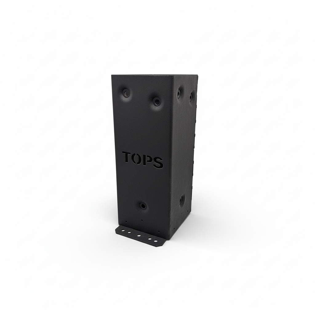 TOPS post base with shading 