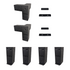 TOPS wall mount kit components