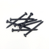 #14x3" Black Pan Head Screws (8pcs)