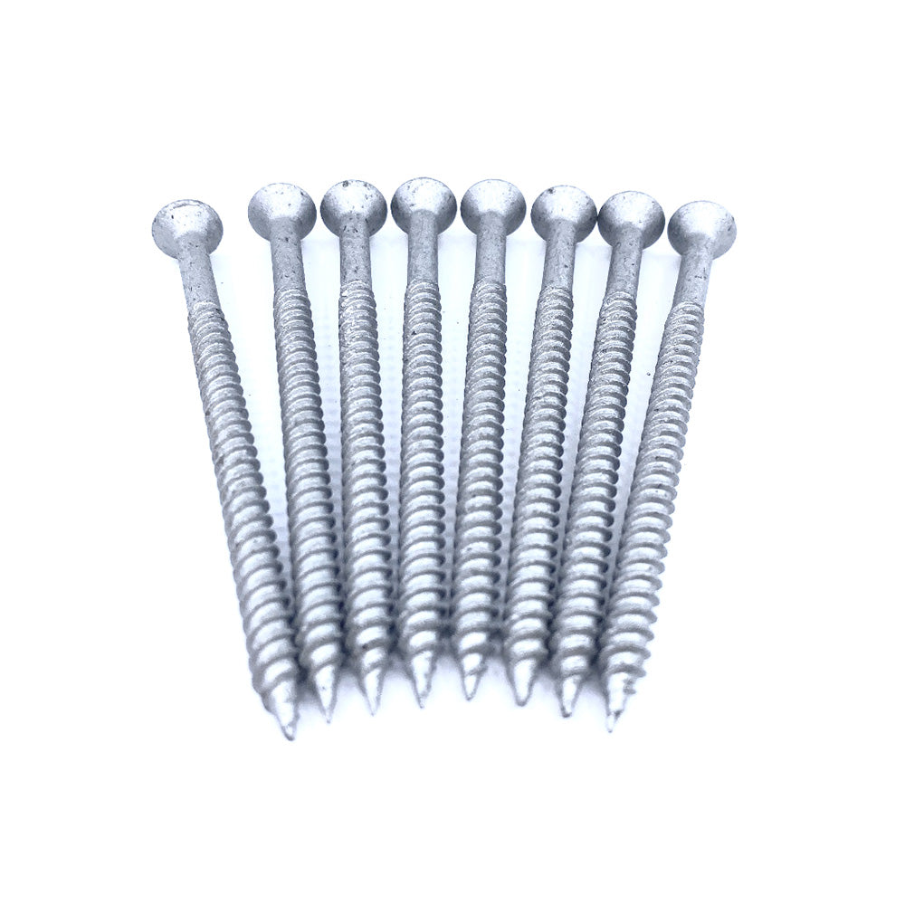 #14x4" Galv. Flat Head Screws (8pcs)