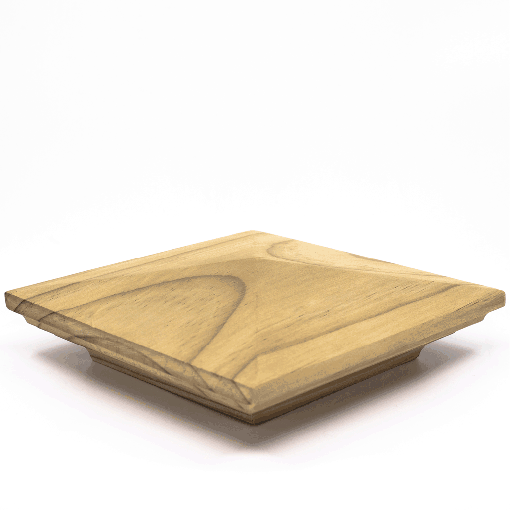 Pyramid Wood Post Caps