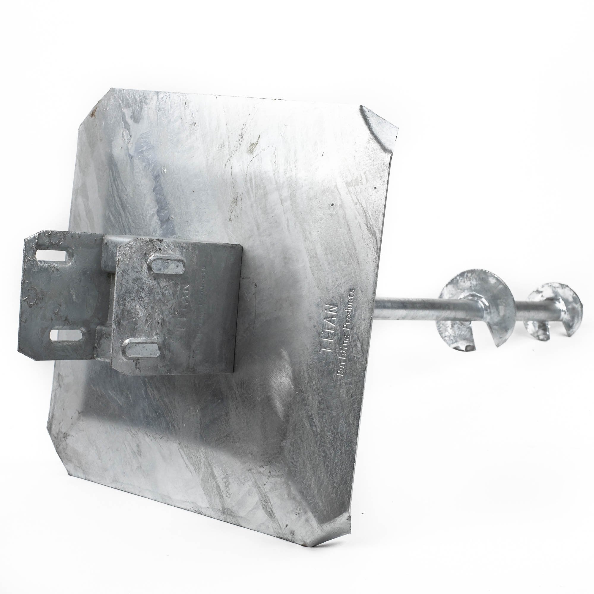 Deck Foot Anchor full assembly on a white background