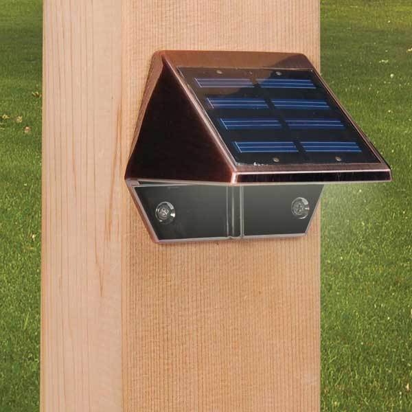 Classy Deck and Wall Solar Light