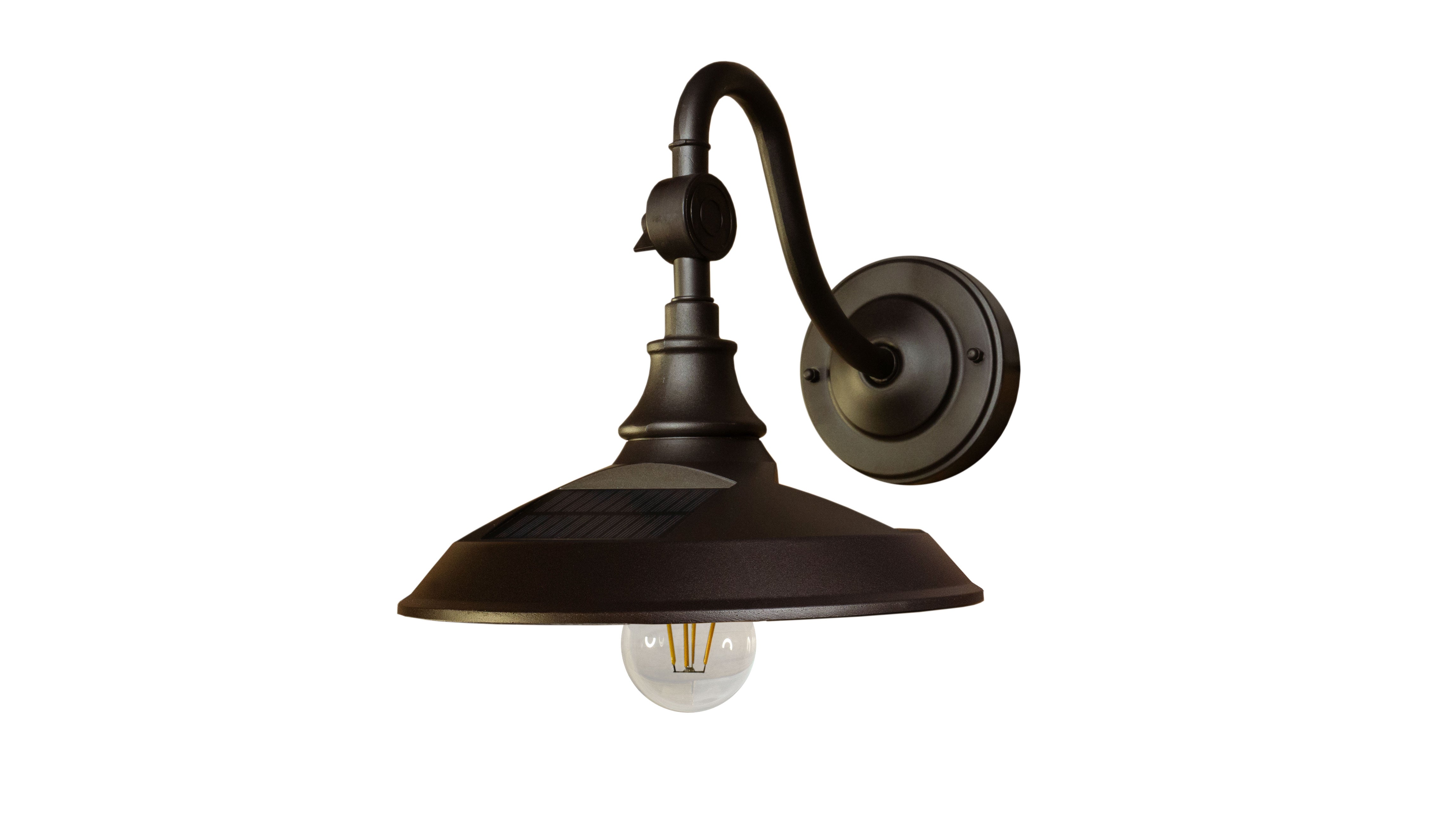 Classy Vintage Solar Barn Light