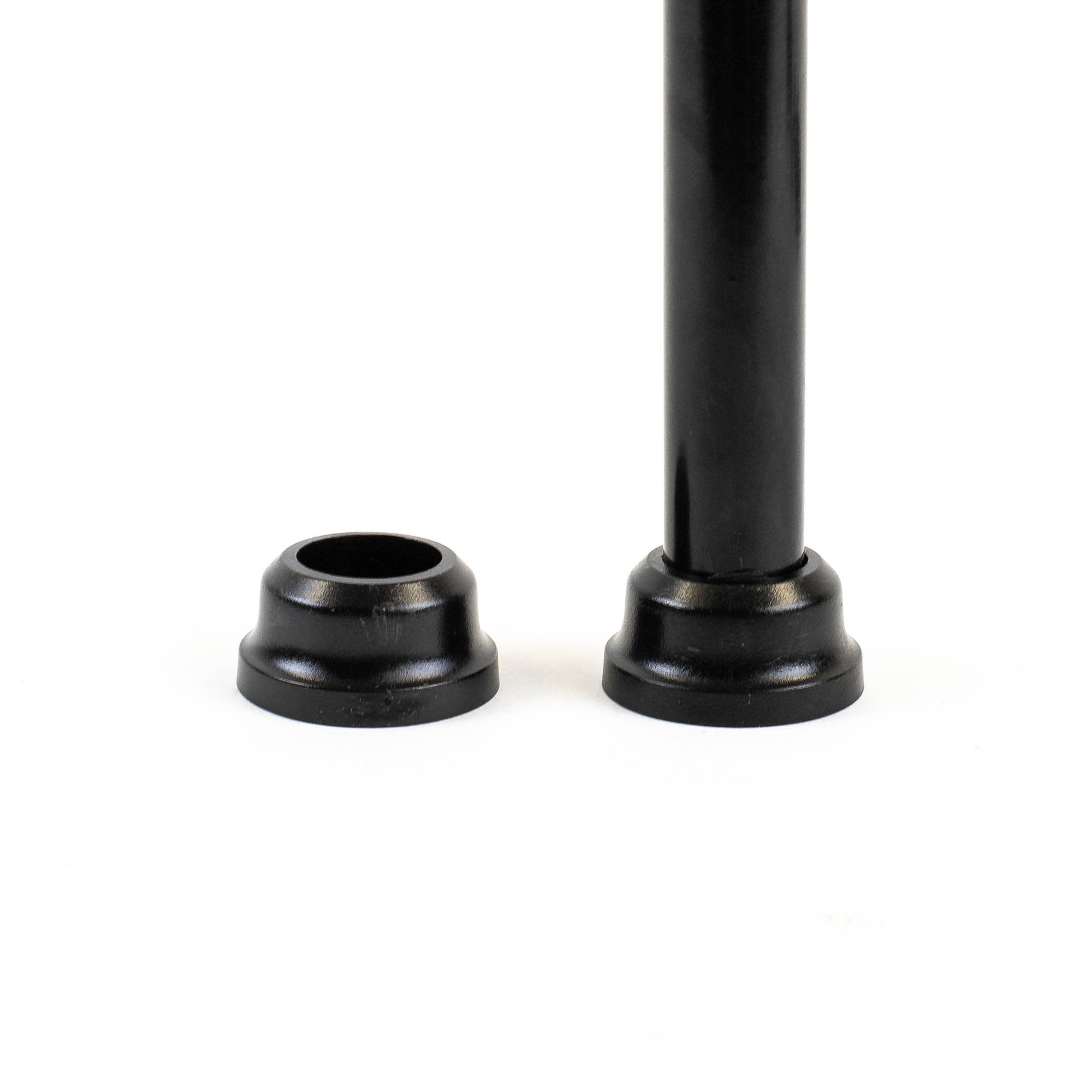 snap'n lock baluster beside a solo connector on a white background