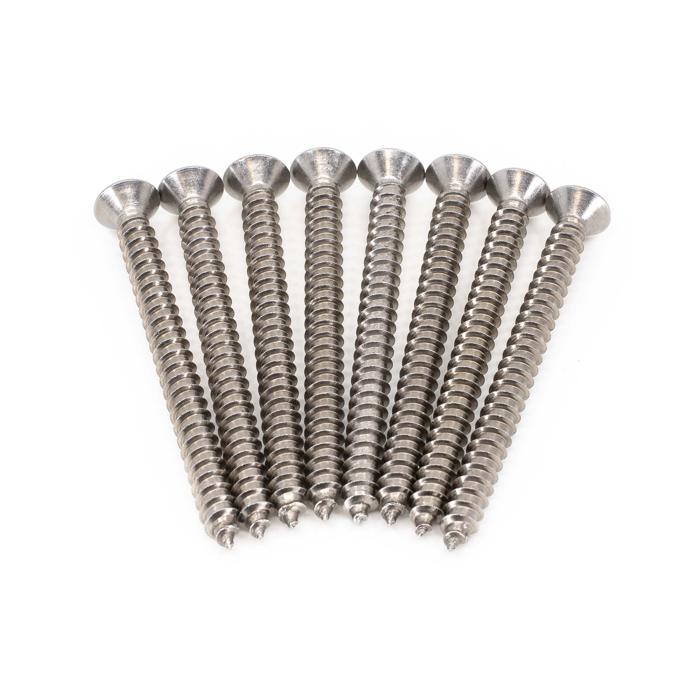 #14x3" Stainless Flat Head Screws (8pcs)