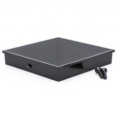 Black Aluminum Post Cap