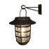 Black Aluminum Nottingham Solar Hanging Coach Light